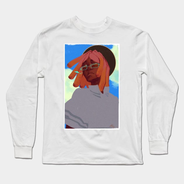 James: Magical Boy Long Sleeve T-Shirt by Kapori Knight